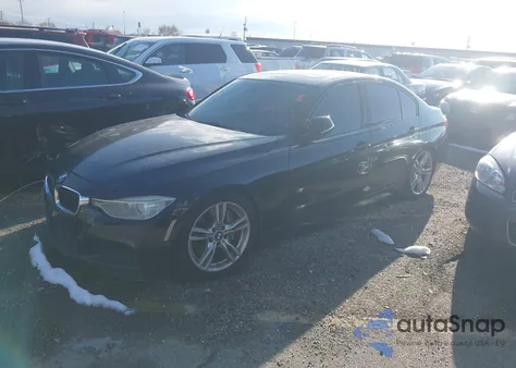 2013 BMW 335I из США, поврежденный, VIN WBA3A9C57DF476123